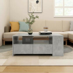 vidaXL betonszürke szerelt fa dohányzóasztal 102 x 55 x 42 cm (810921)