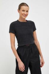 Fila t-shirt női, fekete - fekete L - answear - 11 990 Ft