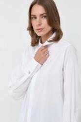 HUGO BOSS ing női, galléros, fehér, regular - fehér 40 - answear - 67 990 Ft