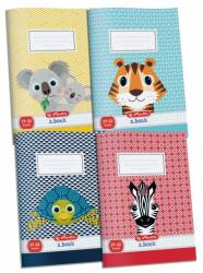 Herlitz Cute Animals A5 négyzetrácsos 27-32 (9092222)