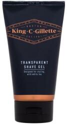 Gillette King C. Transparent Shave Gel gel de ras Capete de rezerva 3 buc pentru bărbați