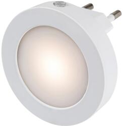 Rábalux Pumpkin 2282 LED éjszakai lámpa, fényérzékelővel, 0, 5W, 5 lm, meleg fény (3000K), IP20, 6, 5 cm, Fehér