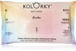 Kolorky Wet Wipes Bamboo șervețele umede pentru copii 60 buc