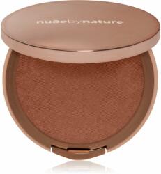 Nude by Nature Flawless Pressed Powder Foundation kompakt púderes alapozó árnyalat C8 Chocolate 10 g