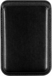 AlzaGuard PU Leather Card Wallet Compatible with Magsafe fekete (AGD-PWML001B)