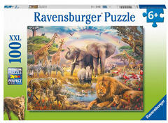 Ravensburger Puzzle 100 db - Afrikai szavanna (13284)