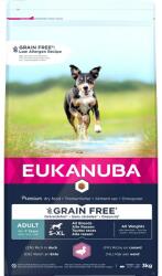 EUKANUBA Grain Free S-XL Adult 3 kg Hrana uscata caine, cu rata