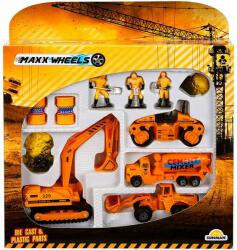 Maxx Wheels Set cu vehicule de constructie, Maxx Wheels, Excavator