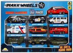 Sunman Set 10 masinute pentru interventie, Maxx Wheels