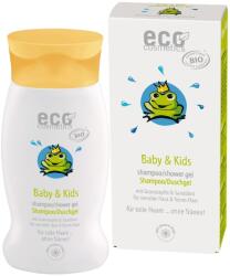 Eco Cosmetics Sampon si gel de dus bebe cu rodie si catina alba, 200ml, Eco Cosmetics