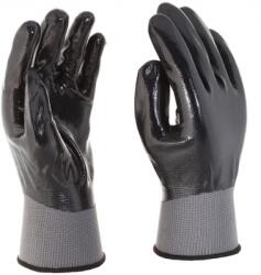 ROCK SAFETY Manusi de asamblare din poliester/spandex imersate in nitril, marime: 08, Gri, Rock Safety NF1001 NF1001/08