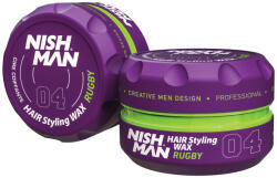 NishMan Ceara wet look Styling Wax Rugby 04 150ml (8681665066031)