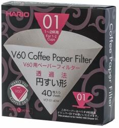 HARIO papírfilter V60-01, 40db (VCF-01-40W)