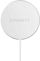 Cygnett 7, 5 W vezeték nélküli töltő (fehér)