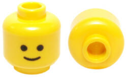 LEGO® Alkatrészek (Pick a Brick) Sárga mosolygós minifigura fej 3626cp01