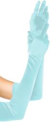 Leg Avenue Extra Long Satin Gloves 16B Light Blue