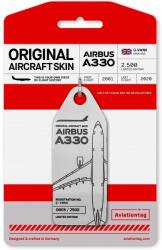 Aviationtag Virgin Atlantic - Airbus A330 - G-VMNK (ex D-ALPA) Grey