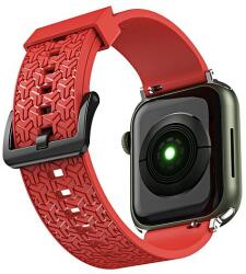 Hurtel Óraszíj Y szíj az Apple Watch 7 / SE (45/44 / 42mm) karóraszíjhoz, piros