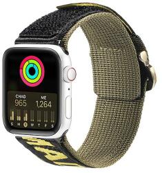 Dux Ducis szíj (kültéri változat) heveder Apple Watch Ultra, SE, 8, 7, 6, 5, 4, 3, 2, 1 (49, 45, 44, 42 mm) nylon szalagos sárga karkötő