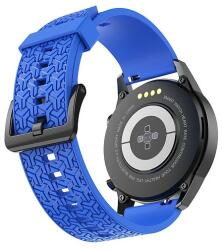 Hurtel Óraszíj Y szíj Samsung Galaxy Watchhoz, 46 mm-es csuklópánt óraszíj, kék