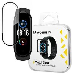 Wozinsky Watch Glass hibrid üveg Xiaomi Mi Band 5 fekete fekete