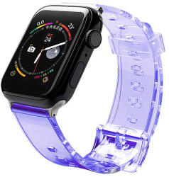 Hurtel Szíj Fény csereszíj 6 / 5 / 4 / 3 / 2 / SE (40 mm / 38 mm) lila órához
