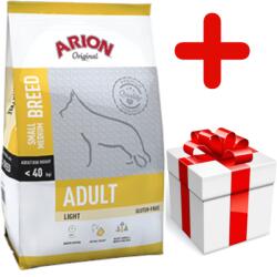 ARION Original Adult Small/Medium Breed Light 12kg + MEGLEPETÉS A KUTYÁDNAK