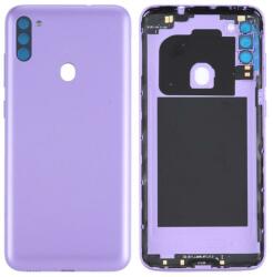 tel-szalk-19296915076 Samsung Galaxy M11 / SM-M115 hátlapi ház lemez kamera lencse Lila (tel-szalk-19296915076)