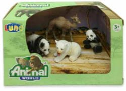 Bella Luna Toys Animal World: Állat figura 4 db-os szett (000621058)