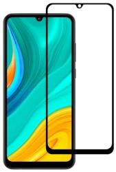Temp-glass6312738018 Huawei Enjoy 10e teljes lefedettséget biztosító karcálló, ütésálló kijelzővédő üvegfólia kerettel, tempered glass, törlőkendővel (Temp-glass6312738018)