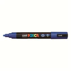 uni Marker universal UNI PC-5M Posca, 1.8-2.5 mm, albastru inchis (MARKUNIPOSCABLUE1825)