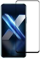 Temp-glass63127345 Huawei Honor X10 5D-teljes (teljes felület ragasztó) teljes lefedettséget biztosító karcálló, ütésálló kijelzővédő üvegfólia kerettel, tempered glass, törlőkendővel (Temp-glass63127