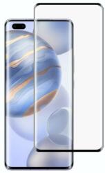 Temp-glass6312737965 Honor 30 Pro teljes lefedettséget biztosító karcálló, ütésálló kijelzővédő üvegfólia Fekete kerettel, tempered glass, törlőkendővel (Temp-glass6312737965)