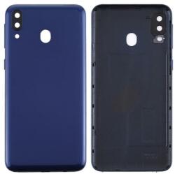 tel-szalk-19296915071 Samsung Galaxy M20 / SM-M205 hátlapi ház lemez kamera lencse Kék (tel-szalk-19296915071)