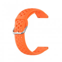 BSTRAP Silicone Dots szíj Garmin Vivoactive 4s, orange (SGA007C08)