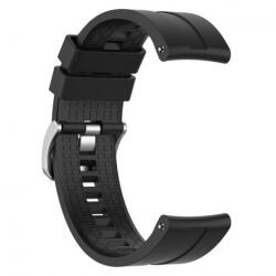 BSTRAP Silicone Cube szíj Huawei Watch GT2 Pro, black (SHU004C0107)