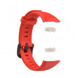 BSTRAP Silicone szíj Honor Band 6 / Huawei Band 6, red (SHO003C03)
