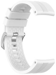 BSTRAP Silicone Cube szíj Huawei Watch GT/GT2 46mm, white (SHU004C0812)
