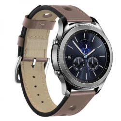 BSTRAP Leather Italy szíj Huawei Watch 3 / 3 Pro, khaki brown (SSG009C0512)