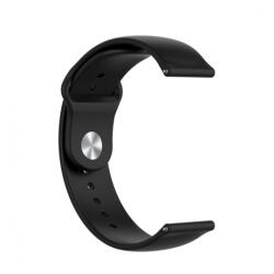 BSTRAP Silicone szíj Garmin Vivoactive 4s, black (SGA009C01)