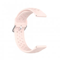 BSTRAP Silicone Dots szíj Garmin Vivoactive 4s, sand pink (SGA007C05)