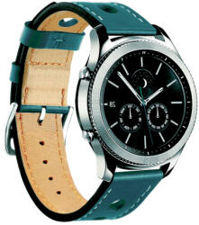 BSTRAP Leather Italy szíj Garmin Venu 2, dark teal (SSG009C0410)
