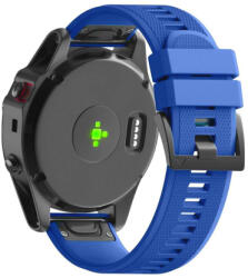 BSTRAP Silicone Acton szíj Garmin Fenix 5s / 5s Plus, dark blue (SGA003C04)