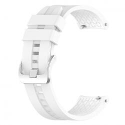 BSTRAP Silicone Cube szíj Huawei Watch GT3 46mm, white (SHU004C0810)
