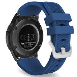 BSTRAP Silicone Sport szíj Huawei Watch 3 / 3 Pro, dark blue (SSG006C0611)
