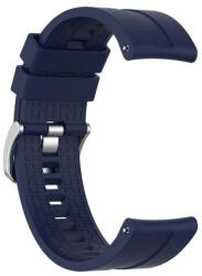 BSTRAP Silicone Cube szíj Huawei Watch GT/GT2 46mm, dark blue (SHU004C0412)