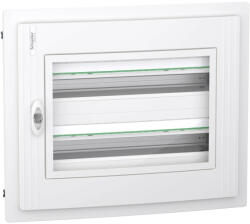 Schneider Electric PrismaSeT XS LVSXP224 süllyesztett elosztó - 48 modul - 2 sor, átlátszó ajtóval IP40, PE+N sínnel - Méretek : 510x648x129mm - max 125A (LVSXP224)