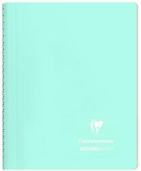 Clairefontaine Spirálfüzet Clairefontaine Koverbook Blush A/5 80 lapos PP borítású vonalas menta