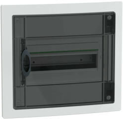 Schneider Electric PrismaSeT XS LVSXP113 süllyesztett elosztó - 13 modul - 1 sor, füstszínű ajtóval IP40, PE+N sínnel - Méretek : 360x351x129mm - max 63A (LVSXP113)