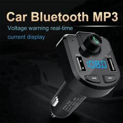  Bluetooth FM трансмитер за кола, Car Kit, Hads free BT36, 2xUSB, 12-24V